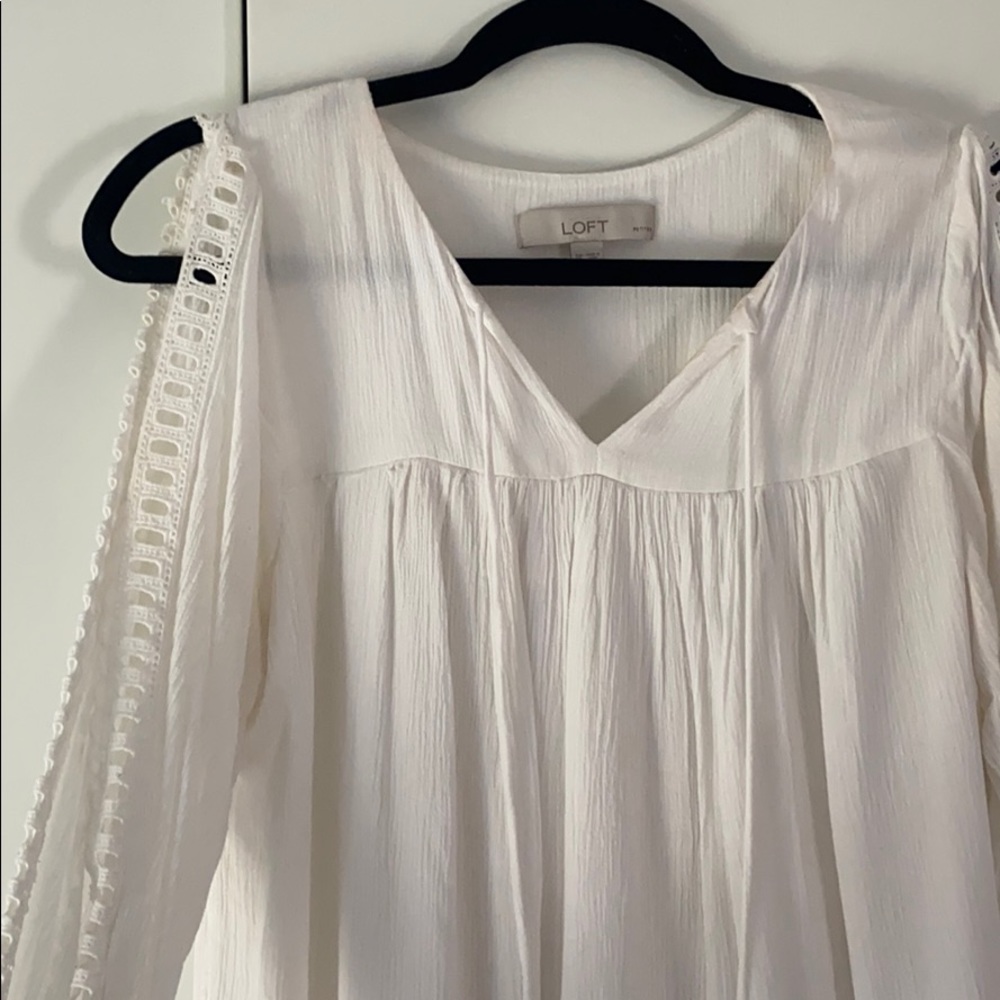 LOFT Open Arm Blouse